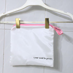 Toiletry storage/carrying pillow case-pads