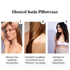 NEW: Glossed Satin Pillowcase Skin &amp; Hair care Mint